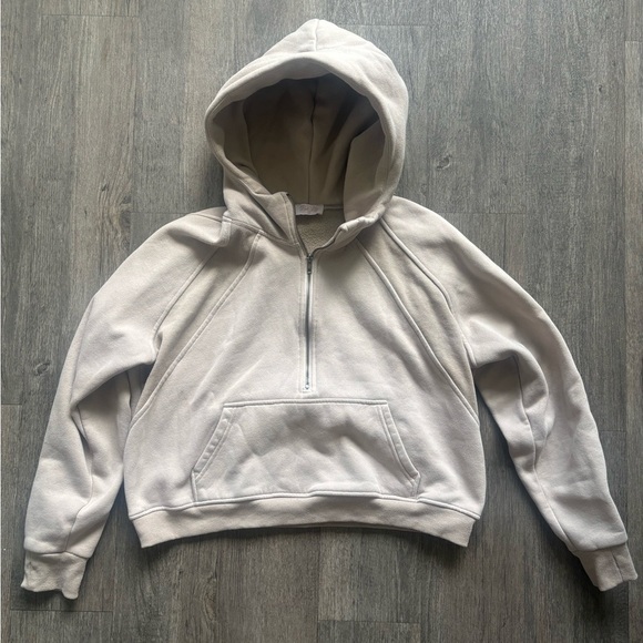 Pink Lily Tan Hooded Jacket - Picture 1 of 6